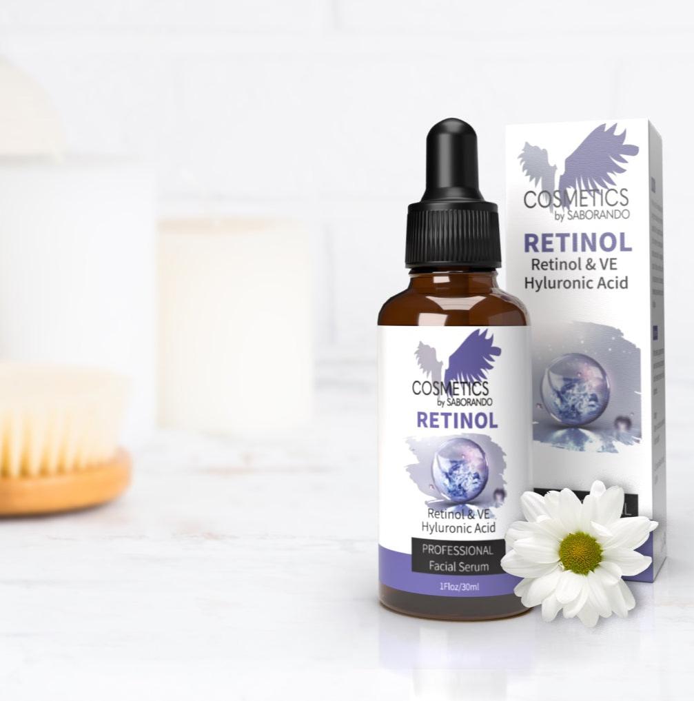 Retinol Serum - mit Hyaluronsäure & Vitamin C
