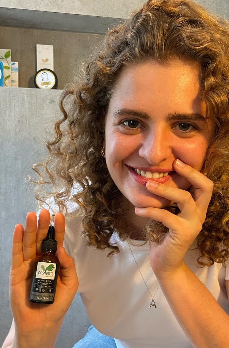 Vitamin C Serum - mit Hyaluronsäure & Vitamin E