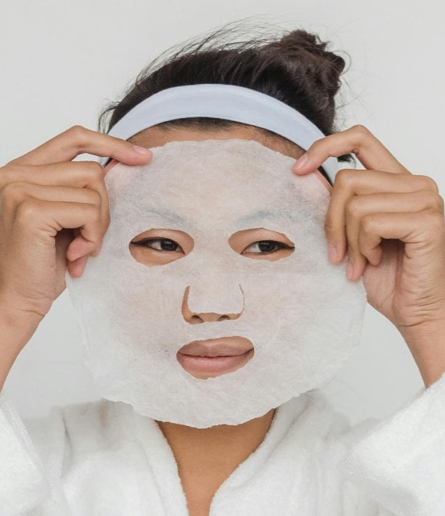 Gesichtsmasken Green Choice - Grüner Tee & Aloe Vera